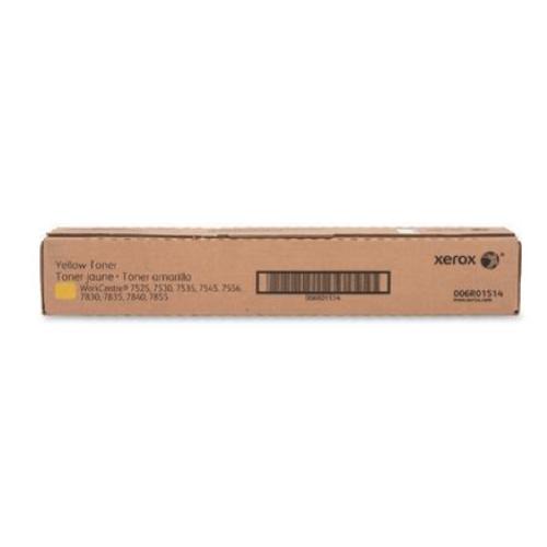 XEROX 006R01514 TONER GIALLO PER WORKCENTRE 7525, 7530, 7535, 7545, 7556 15.000 PAGINE