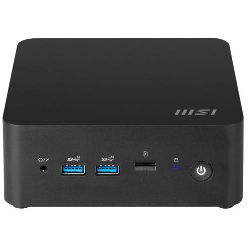 MSI CUBI NUC 1MG-003EU MINI PC INTEL CORE 3 100U RAM 8GB-SSD 512GB NVMe-INTEL GRAPHICS-WI-FI 6E 2 x LAN RJ-45- 2 x Thunderbolt 4 - 2 x HDMI WIN 11 PROF NERO