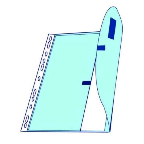 EXACOMPTA SOFT PLASTIC BUSTE CON FORATURA IN PP CM 21X29.7 A4 PORTAPROGETTI A SOFFIETTO DA 30 MM CON PATELLA TRASPARENTE CONF 5 Pz.