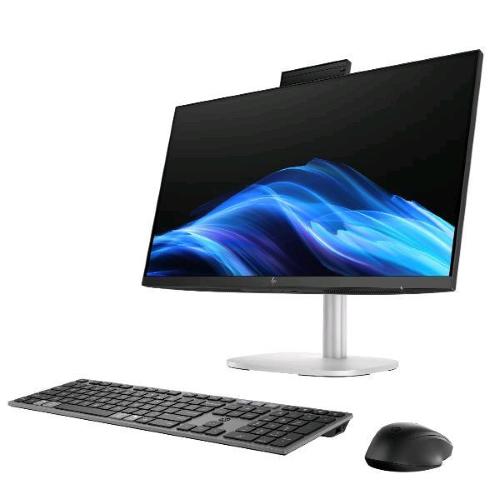 HP ELITESTUDIO 8 G1i AI PC ALL IN ONE 23.8" INTEL CORE ULTRA 5 235 RAM 24GB-SSD 512GB NVMe-INTEL UHD GRAPHICS-WEB CAM-WI-FI 7 GIGABIT ETHERNET BLUETOOTH-TASTIERA E MOUSE WIRELESS-WIN 11 PROF NERO ARGENTO (A55SKET#ABZ)