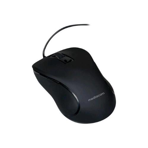 MEDIACOM BX150 MOUSE OTTICO USB 6 PULSANTI 1.600 DPI COLORE NERO
