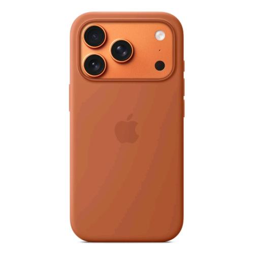 APPLE iPHONE 17 CUSTODIA IN SILICONE MagSafe TERRACOTTA
