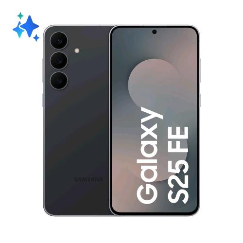 SAMSUNG S731 GALAXY S25 FE 5G DUAL SIM 6.7" OCTA CORE 256GB RAM 8GB 5G ITALIA JETBLACK