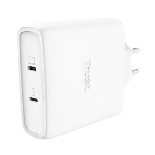 MAXO 100W 2P USB-C GAN CHARGER WHT