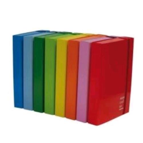 BREFIOCART NEW COLOR CARTELLA PORTAPROGETTI 3 LEMBI CON ELASTICO PIATTO 250X350 mm DORSO 5 CM VERDE CHIARO