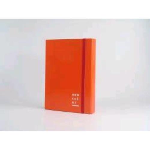 BREFIOCART NEW COLOR CARTELLE C/ELASTICO PIATTO IN CARTONCINO PLASTIFICATO 250X350MM A4 DORSO 5CM ROSSO