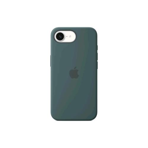 APPLE iPHONE 16e SILICON CASE COVER IN SILICONE LAKE GREEN