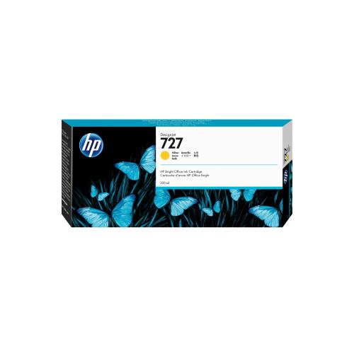 HP 727 300-ML YELLOW DESIGNJET INK