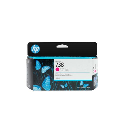 HP 738 130-ML MAGENTA DESIGNJET INK