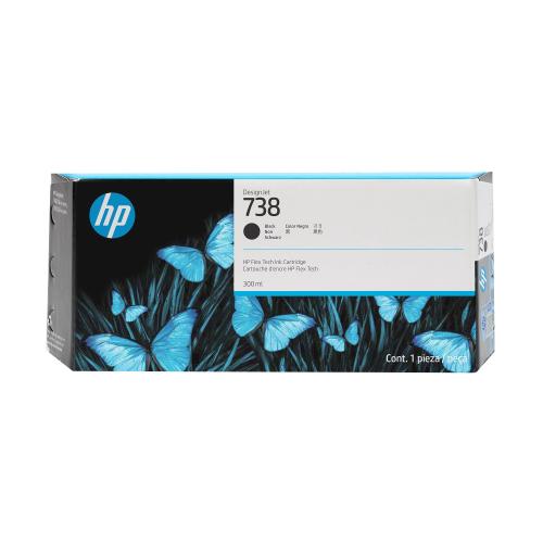 HP 738 300-ML BLACK DESIGNJET INK