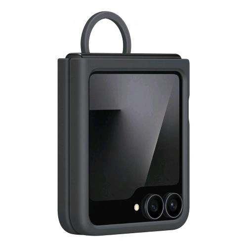 SAMSUNG GALAXY Z FLIP7 FE SILICONE CASE COVER IN SILICONE NERO