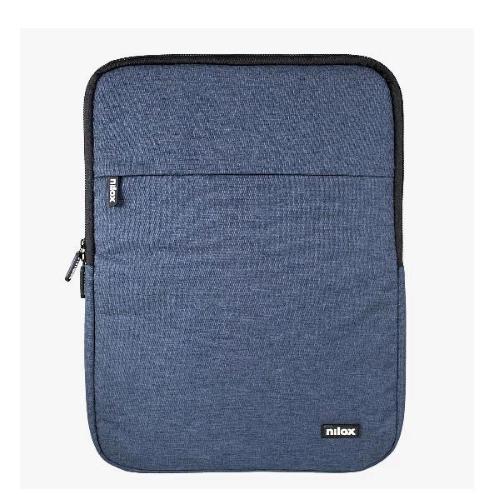 NILOX TECH BORSA A FONTINA PER NOTEBOOK DA 13.3" IN POLIESTERE 2 SCOMPARTI BLU