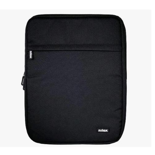 NILOX TECH BORSA A FONTINA PER NOTEBOOK DA 14.1" IN POLIESTERE 2 SCOMPARTI NERO