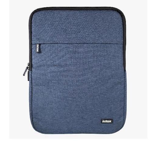 NILOX TECH BORSA A FONTINA PER NOTEBOOK DA 15.6" IN POLIESTERE 2 SCOMPARTI BLU