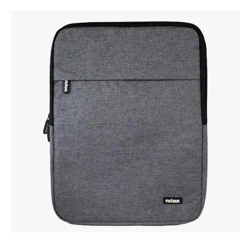 NILOX TECH BORSA A FONTINA PER NOTEBOOK DA 15.6" IN POLIESTERE 2 SCOMPARTI GRIGIO