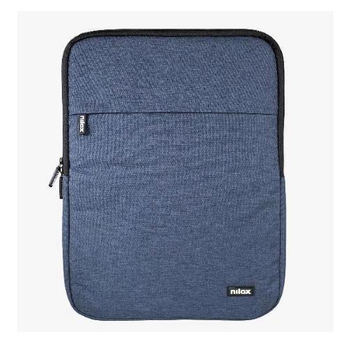 NILOX TECH BORSA A FONTINA PER NOTEBOOK DA 17.3" IN POLIESTERE 2 SCOMPARTI BLU