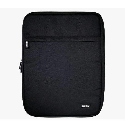 NILOX TECH BORSA A FONTINA PER NOTEBOOK DA 17.3" IN POLIESTERE 2 SCOMPARTI NERO