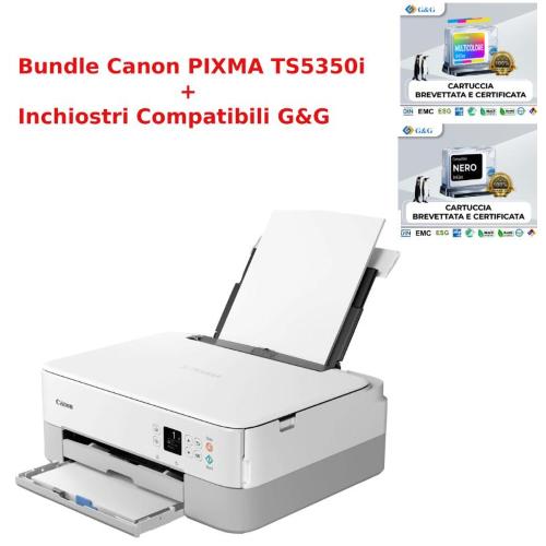 MF INK COL A4 WIFI F/R 13PPM CANON PIXMA TS5351I + INK G&G