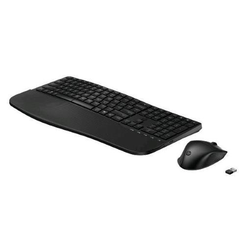 HP 685 COMFORT DUAL-MODE KIT TASTIERA ERGONOMICA WIRELESS + BLUETOOTH LAYOUT ITALIANO + MOUSE OTTICO 5 TASTI 4.000 DPI NERO