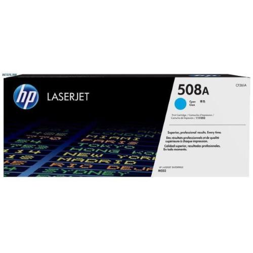 HP TONER CIANO 508A 5000 PAGINE PER M552/M553/M577