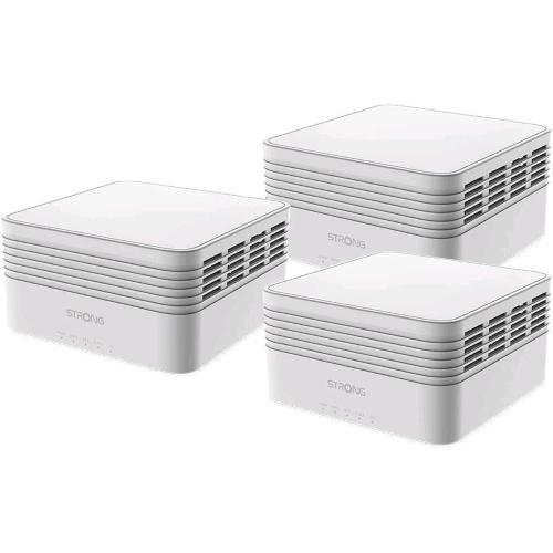 STRONG ATRIA WI-FI MESH AX3000 TRIO WIRELESS EXTENDER WI-FI 6 MU-MIMO KIT 3 Pz.