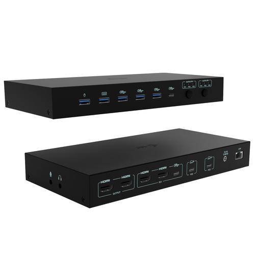 USB-C KVM DUAL DISPLAY PD DOCKING