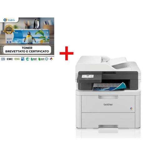 MF LAS COL A4 WIFI LAN F/R 26PPM BROTHER DCPL3560CDW + KIT TONER