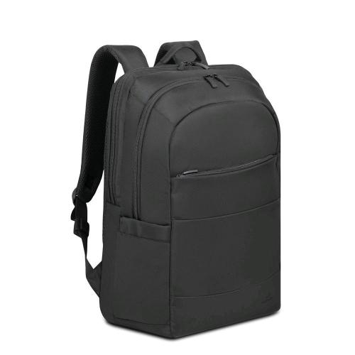 RIVACASE 8267 ZAINO PER NOTEBOOK DA 17.3" IN POLIESTERE 2 SCOMPARTI TASCHE LATERALI E FRONTALI RESISTENTE ALL'ACQUA NERO
