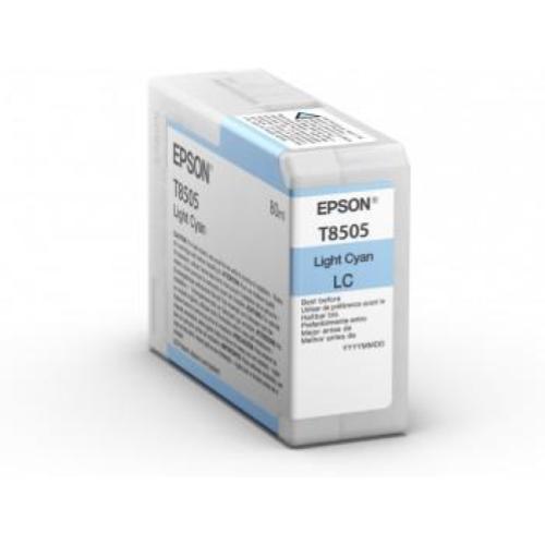 EPSON T8505 CARTUCCIA INK 80 ML CIANO CHIARO