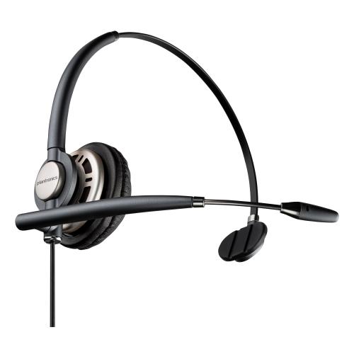 Poly EncorePro 710D with Quick Disconnect Monoaural Digital Headset TAA Auricolare Cablato A Padiglione Musica e Chiamate Nero