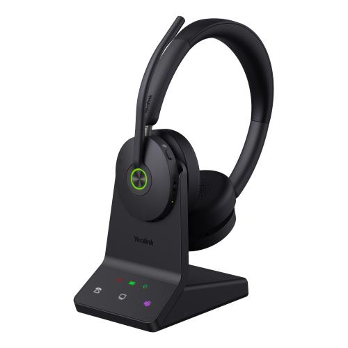 Yealink WH68 UC Auricolare Con cavo e senza cavo A Padiglione Musica e Chiamate USB tipo-C Bluetooth Nero