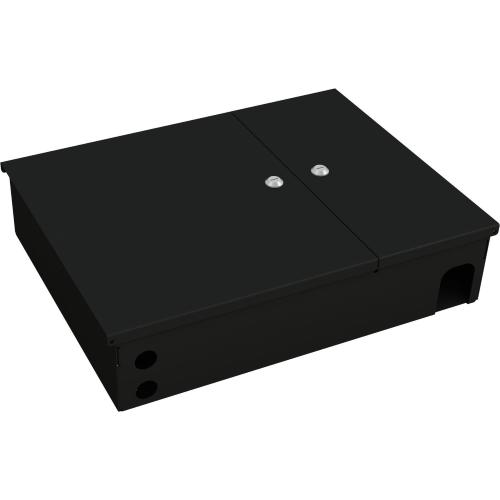 Box a Muro per Fibra Ottica Large Nero