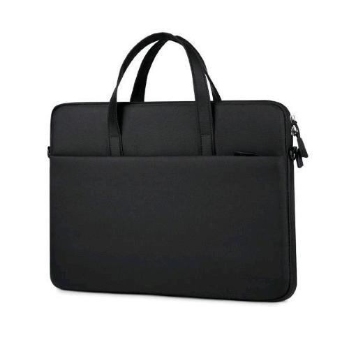 NILOX TECH BORSA PER NOTEBOOK DA 15.6" IN POLIESTERE 2 SCOMPARTI CON TASCA E TRACOLLA NERO