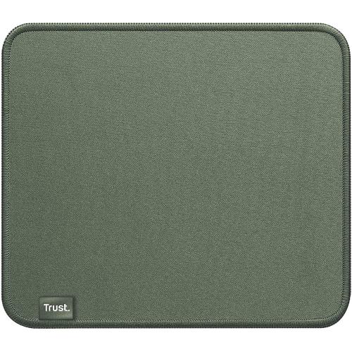 TRUST BOYE TAPPETINO PER MOUSE DA UFFICIO PER LAVORO DESIGN SOSTENIBILE MATERIALI RICICLATI FONDO ANTISCIVOLO 250 x 210 x 3mm BORDO CON CUCITURE LAVABILE IN LAVATRICE VERDE