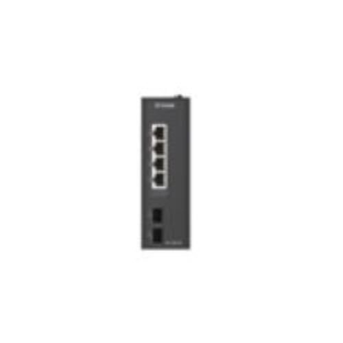 6-PORT INDUSTRIAL UNMANAGED SWITCH 2 X SFP PORTS