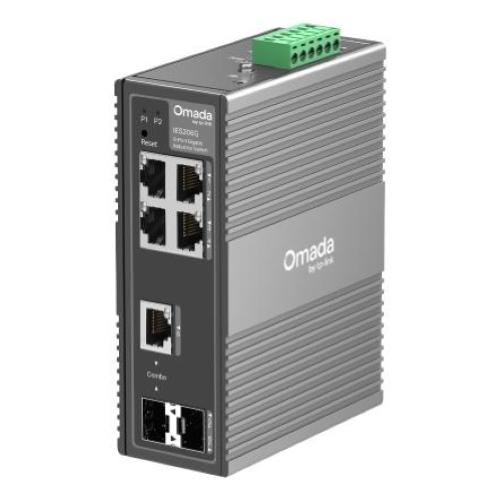 OMADA 6-PORT GIGABIT INDUSTRIAL EASY MANAGED SWITC