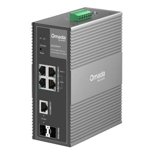 OMADA 6-PORT GIGABIT INDUSTRIAL EASY MANAGED SWITC