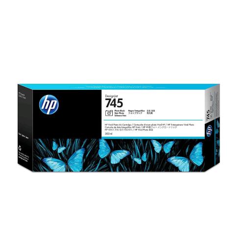 HP 745 CARTUCCIA INK-JET 300 ML NERO FOTOGRAFICO