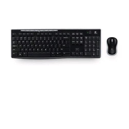 LOGITECH MK270 KIT TASTIERA E MOUSE WIRELESS LAYOUT TEDESCO COLORE NERO