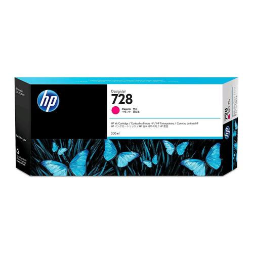HP 728 CARTUCCIA INK-JET 300 ML MAGENTA