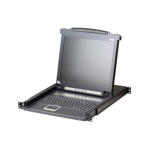 SINGLE RAIL 19" LCD CONSOLE US