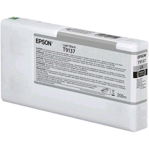 EPSON T9137 CARTUCCIA INK 200 ML NERO LIGHT