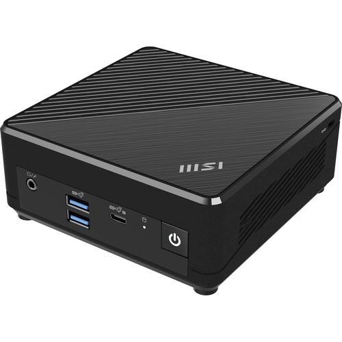MSI CUBI N ADL S-098EU MINI PC INTEL N200 RAM 4GB-SSD 128GB NVMe-INTEL UHD GRAPHICS-WI-FI 2 x LAN GIGABIT BLUETOOTH 5.0-WIN 11 PROF NERO (9S6-B0A921-248)