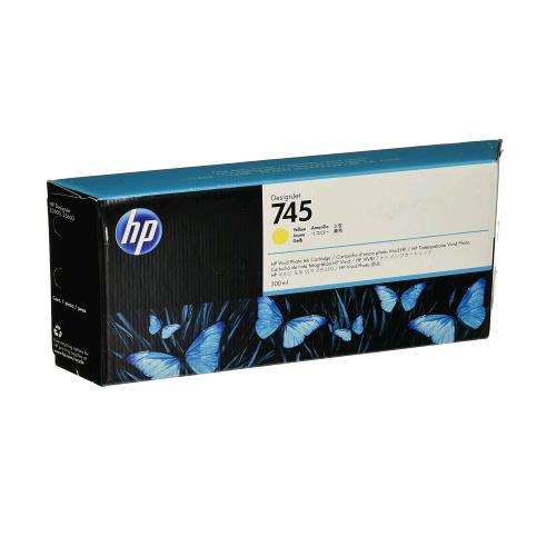 HP 745 CARTUCCIA INK-JET 300 ML GIALLO
