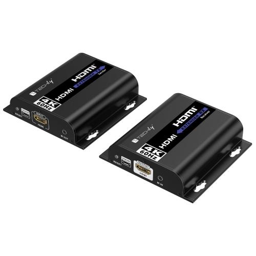 Extender HDMI 4K@60Hz con IR su Cavo Cat.6 fino a 120m