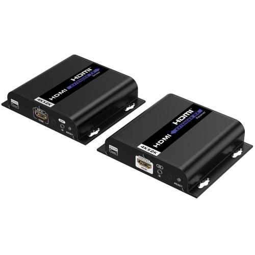Extender HDMI over IP con PoE IR 4K UHD su Cavo Cat.6 fino a 120m