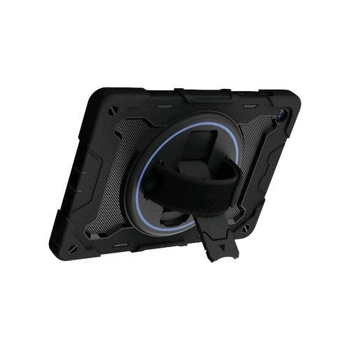 SAMSUNG X216 GALAXY TAB A9+ RUGGED COVER RESISTENTE AGLI URTI SCRATCH RESISTANT BLACK