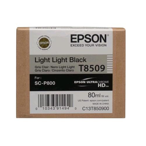 EPSON T8509 CARTUCCIA INK 80 ML NERO LIGHT LIGHT