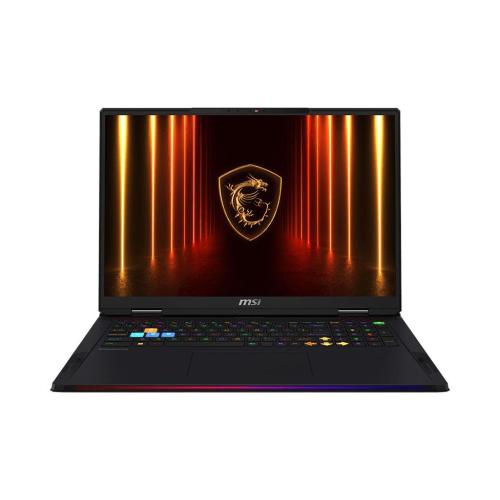 MSI RAIDER 18 HX AI A2XWJG-854XIT 18" UHD+ MINI LED 120Hz INTEL CORE ULTRA 9 285XH RAM 32GB-SSD 2TB NVMe-NVIDIA GEFORCE RTX 5090 24GB-WI-FI 7 + 2.5G ETHERNET (9S7-182462-854)