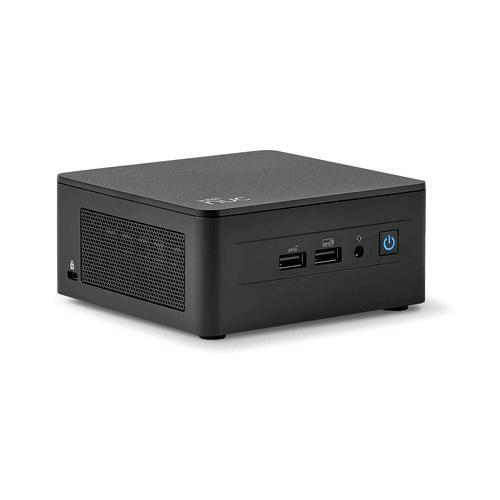 ASUS NUC 13 PRO RNUC13ANHI300002I MINI PC BAREBONE i3-1315U 3.3GHz 2 SLOT RAM SO-DIMM 3.200MHz-BAY SSD M.2 NVMe-WI-FI 6E-BLACK (90AR00C1-M00040)